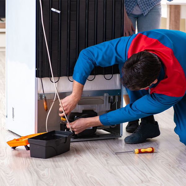 how much do you charge for refrigerator repair services in Rockwell